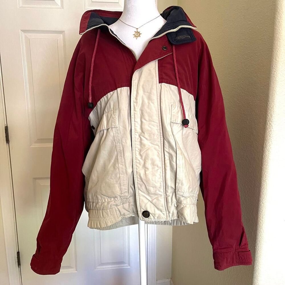 Vintage London Fog 90s Colorblock Ski Jacket - Size Large